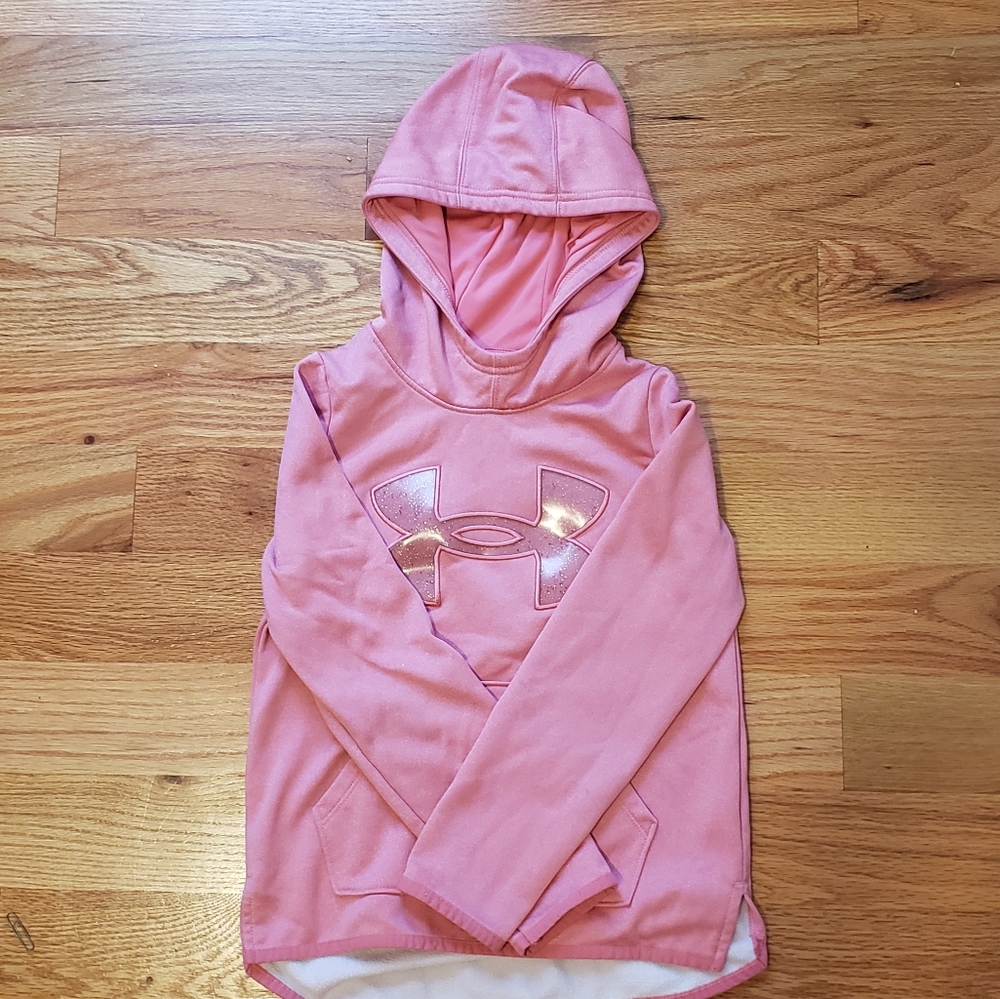Pink Girls Under Amour Hoodie